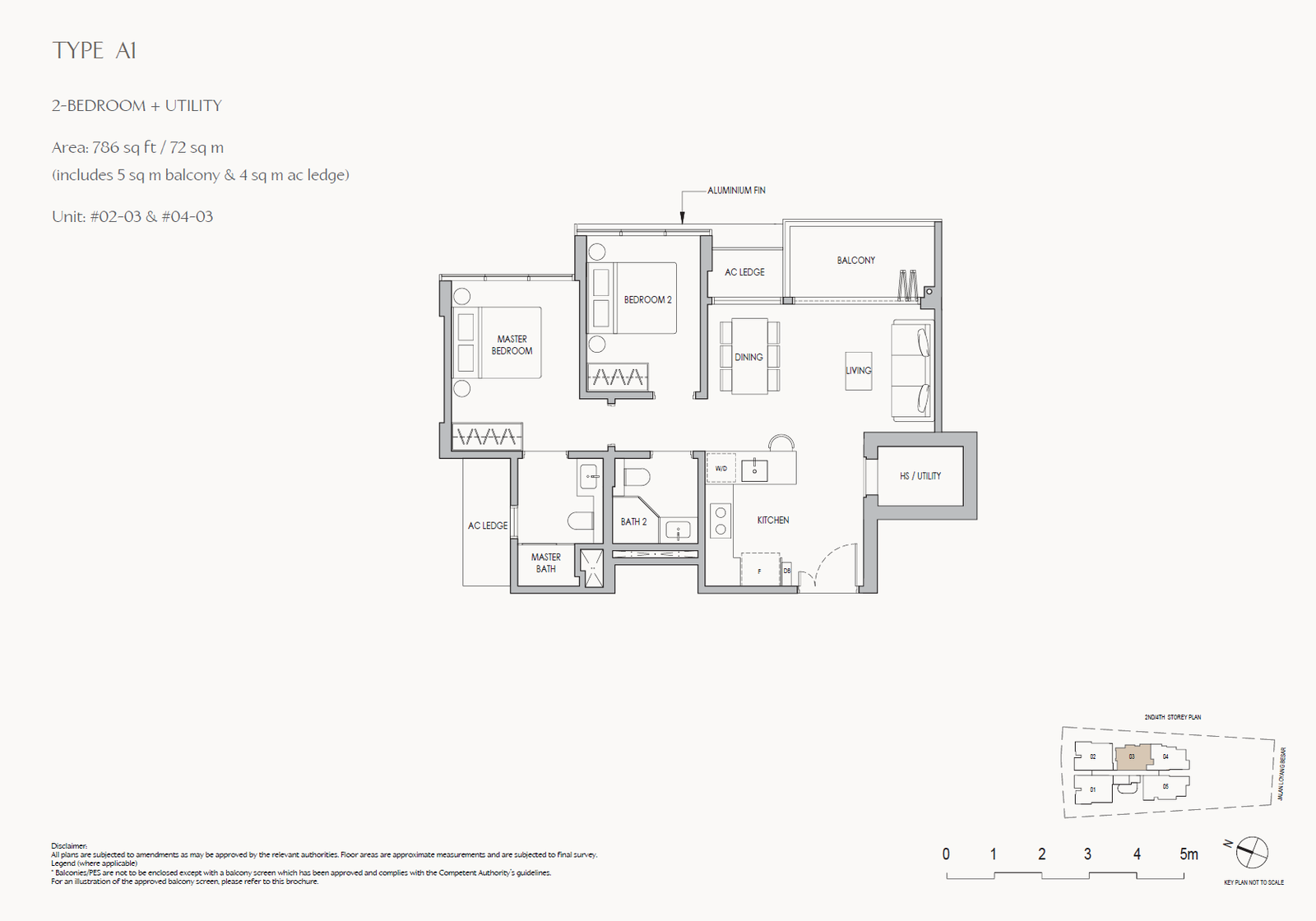 The Shorefront 1 Bedroom Floor Plan 4