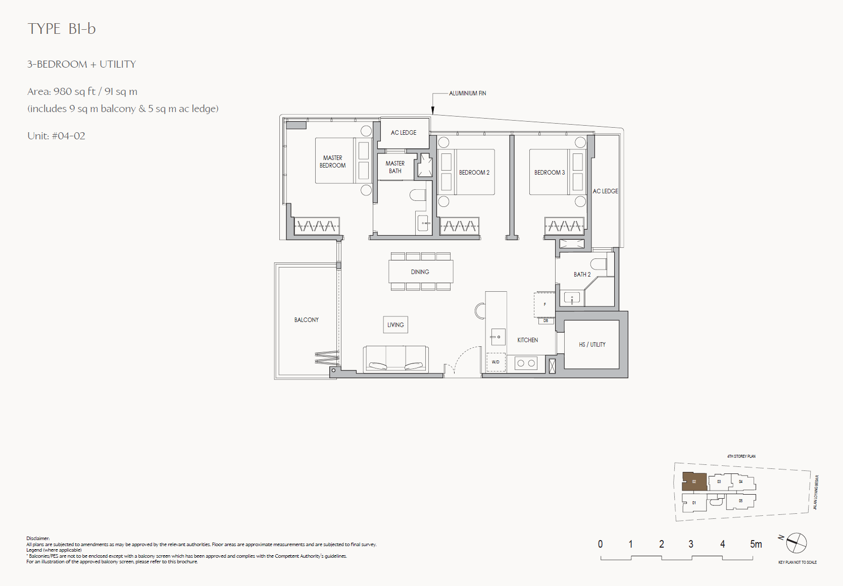 The Shorefront 1 Bedroom Floor Plan 11