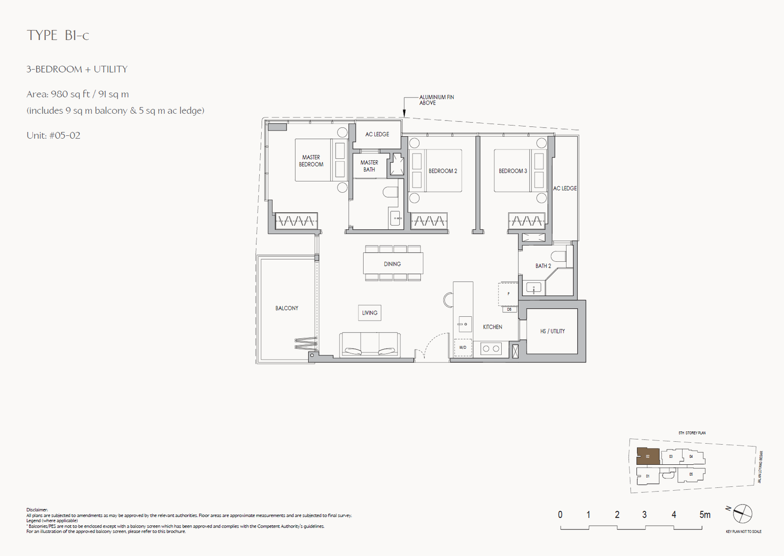 The Shorefront 1 Bedroom Floor Plan 12